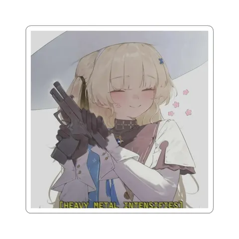 Phoebe Heavy Metal — Sticker sticker