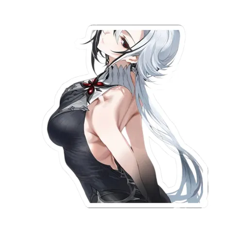 Arlecchino Latex Suit — Kiss-Cut sticker