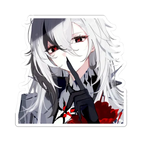 Arlecchino Shhh — Kiss-Cut sticker