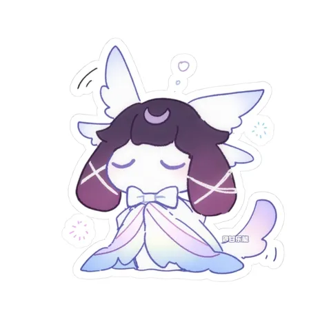 Chibi Columbina Sleepy — Sticker sticker