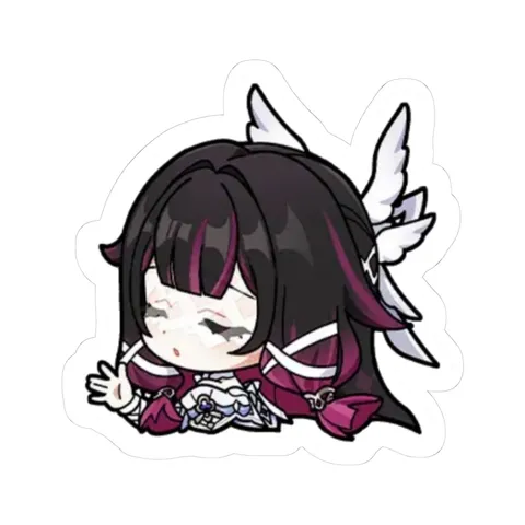 Chibi Columbina Waving — Sticker sticker