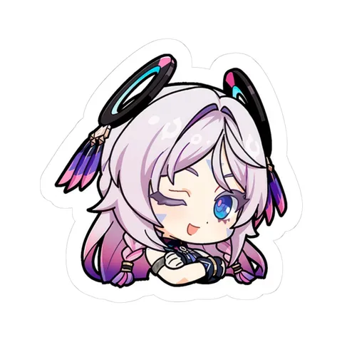 Chibi Columbina Wink — Sticker sticker