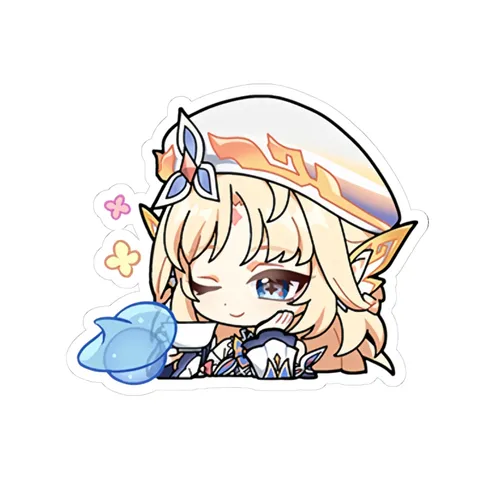 Chibi Nicole — Sticker sticker