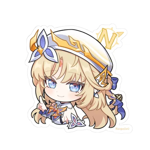 Chibi Nicole Reeyn Happy — Sticker sticker