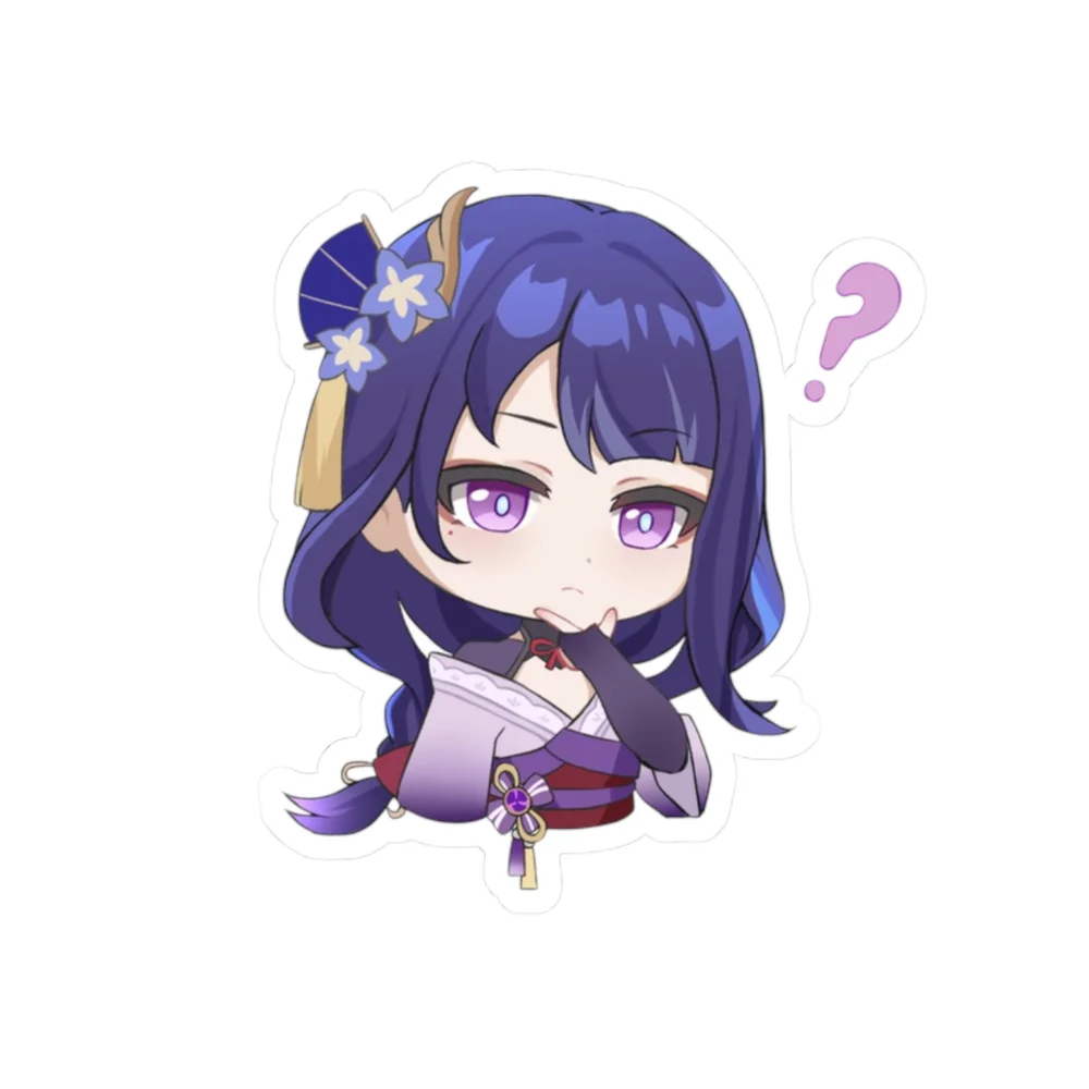 Chibi Raiden Shogun Question Mark