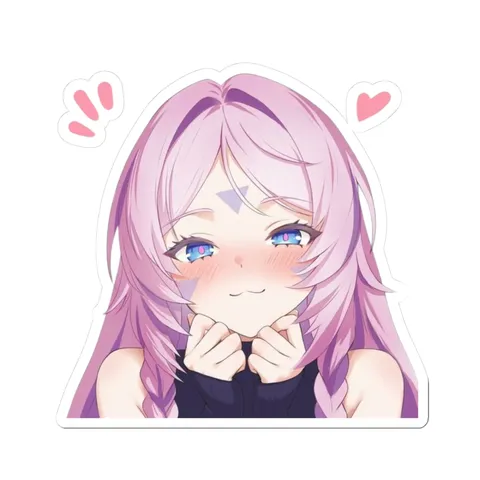 Citlali Blushing At You — Kiss-Cut sticker