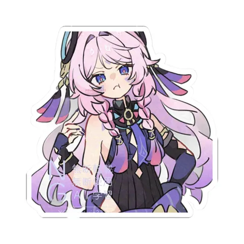Citlali Cute Pout (2) — Kiss-Cut sticker