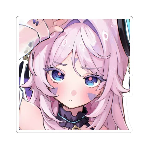 Citlali Cute Pout — Kiss-Cut sticker