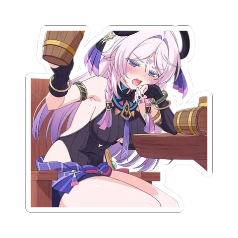 Citlali Getting Drunk — Kiss-Cut sticker