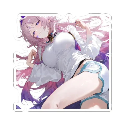 Citlali Half Asleep — Kiss-Cut sticker