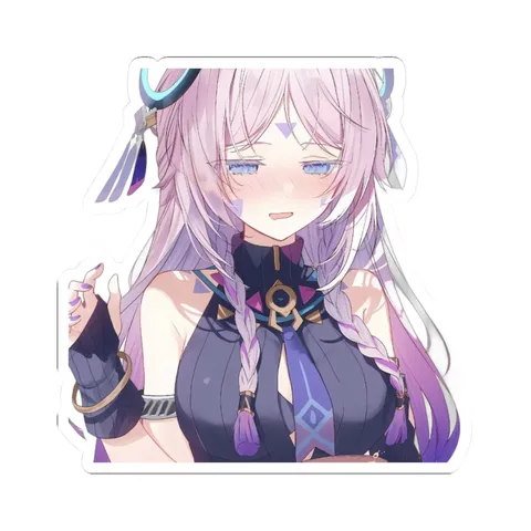 Citlali Holding Mug — Kiss-Cut sticker
