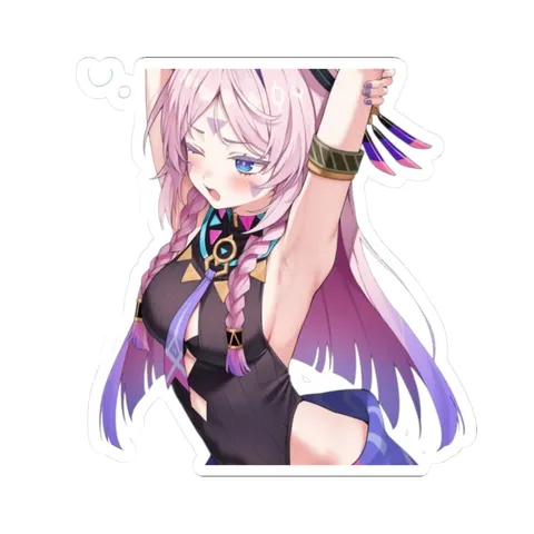 Citlali Stretching — Kiss-Cut sticker