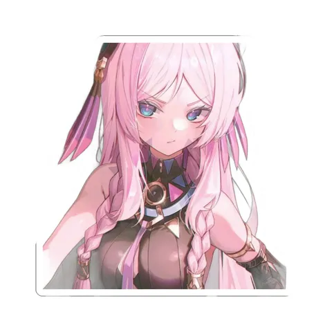 Citlali Twin Braids Outfit — Kiss-Cut sticker