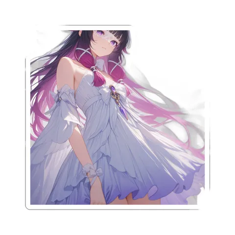 Columbina Blindfolded — Sticker sticker
