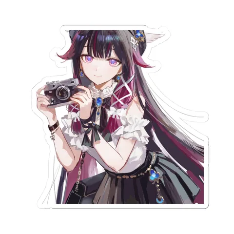 Columbina Taking Picture — Sticker sticker