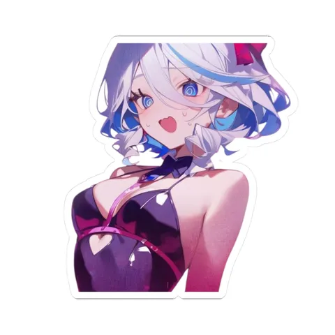 Furina Bunny Suit — Kiss-Cut sticker