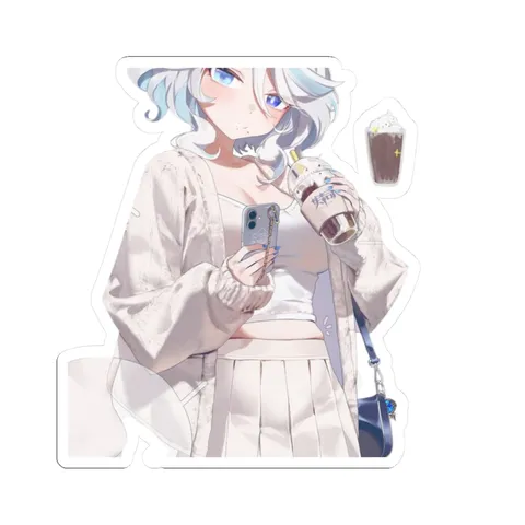 Furina Modern Outfit — Kiss-Cut sticker
