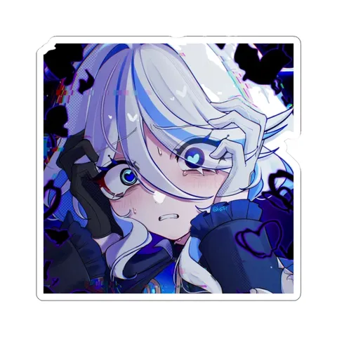 Furina Going Crazy — Kiss-Cut sticker