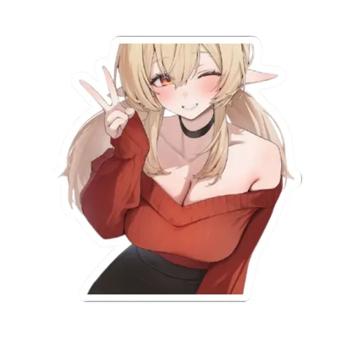 Adult Klee — Kiss-Cut sticker