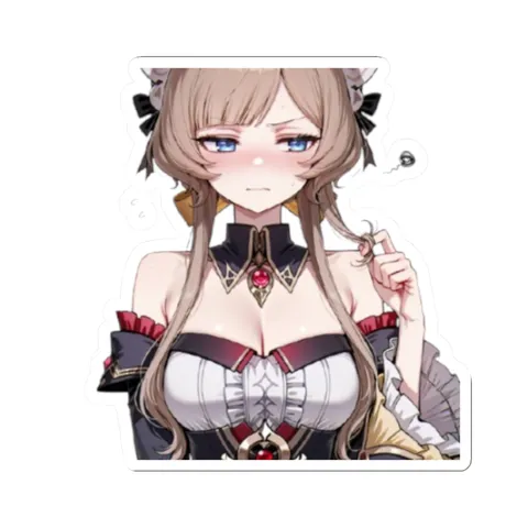 Blushing Sandrone — Sticker sticker