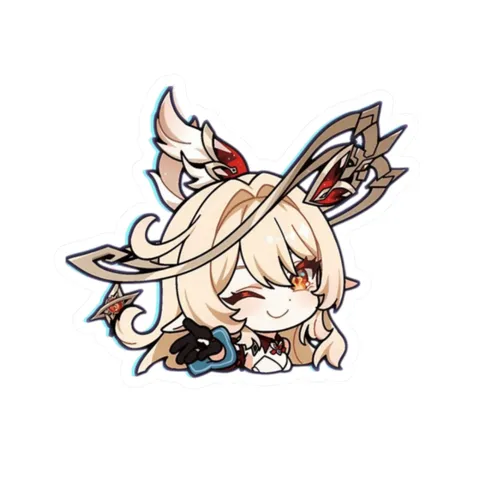 Chibi Alice — Kiss-Cut sticker
