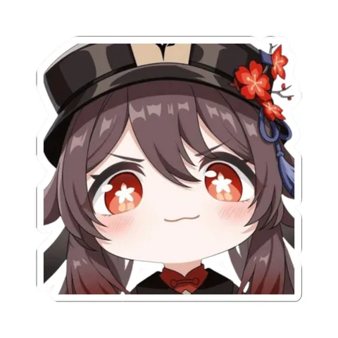 Chibi Hu Tao — Sticker sticker