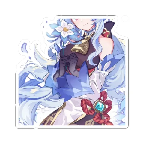 Ganyu Daisy — Kiss-Cut sticker
