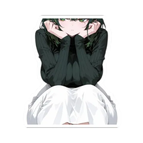Nefer Squatting — Kiss-Cut sticker