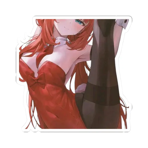 Nilou Doing Splits — Kiss-Cut sticker