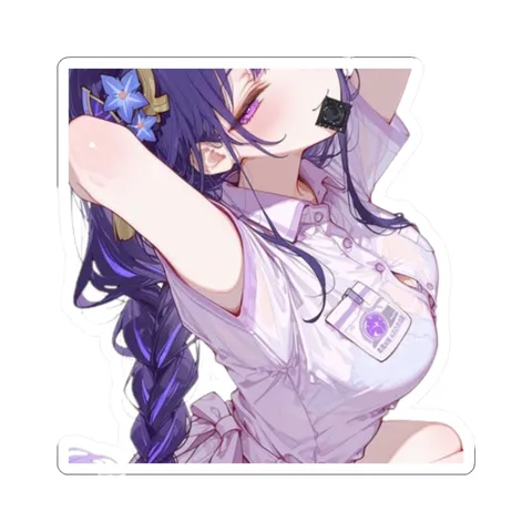 Nurse Raiden Shogun — Kiss-Cut sticker