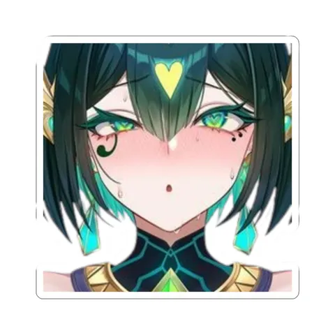 Shocked Nefer — Kiss-Cut sticker