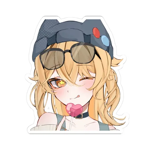 Jahoda Lollipop — Sticker sticker