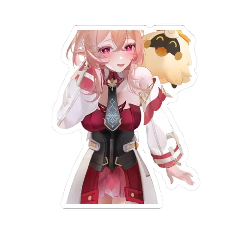 Linnea Blushing — Kiss-Cut sticker