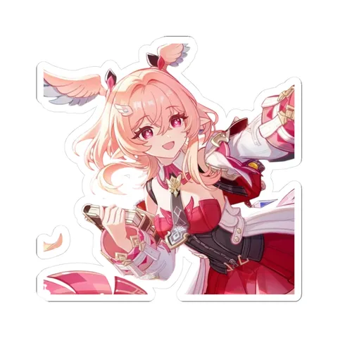 Linnea Cute Smile — Kiss-Cut sticker