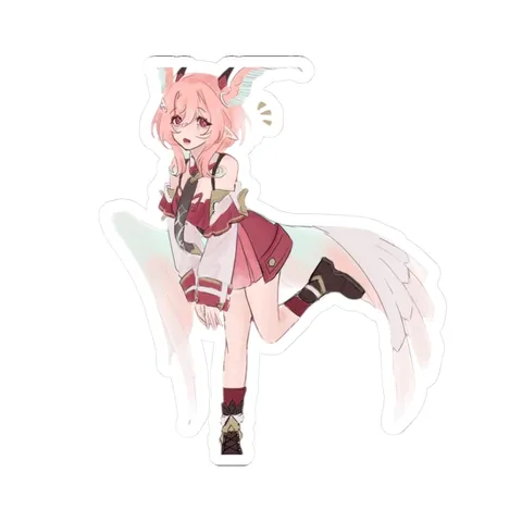 Linnea Can't Fly — Kiss-Cut sticker