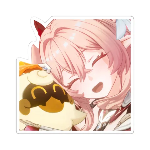 Linnea Happy Hug — Kiss-Cut sticker