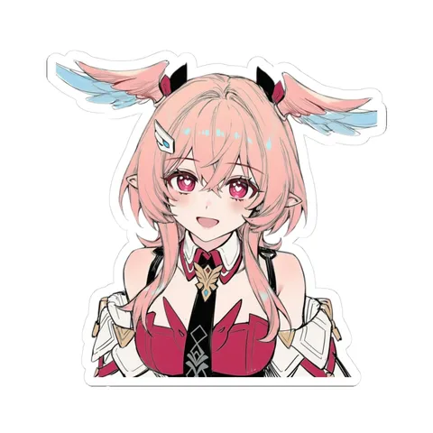 Linnea Happy Seeing You — Kiss-Cut sticker