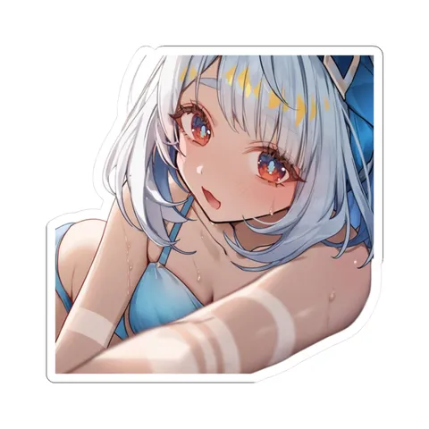 Mualani Looks At You — Kiss-Cut sticker