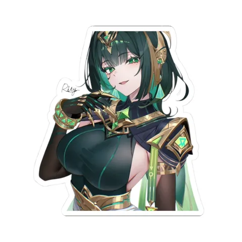 Nefer Catches You Looking — Kiss-Cut sticker