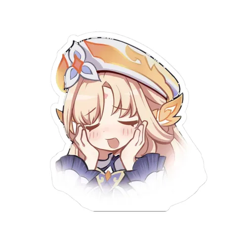 Nicole Blissful Expression — Sticker sticker