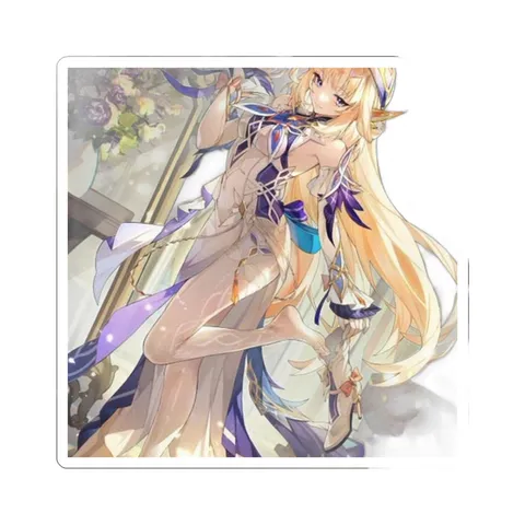 Nicole Reeyn Elegant Dress — Kiss-Cut sticker
