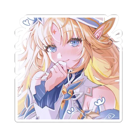 Nicole Reeyn Cute Look — Kiss-Cut sticker