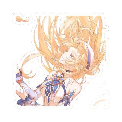 Nicole Reeyn Flowing Hair (2) — Kiss-Cut sticker