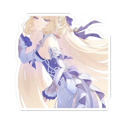 Nicole Reeyn Flowing Hair — Kiss-Cut sticker