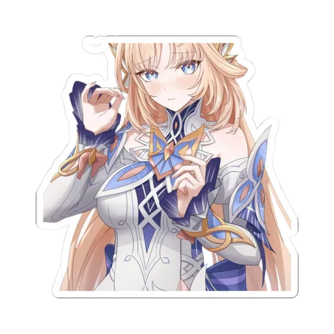 Nicole Reeyn Nervous — Kiss-Cut sticker