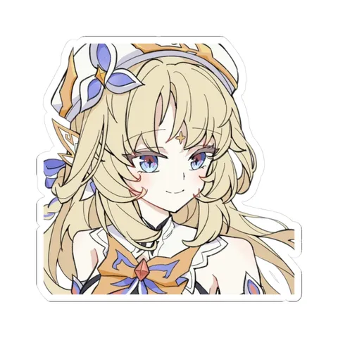 Nicole Reeyn Smile (2) — Kiss-Cut sticker