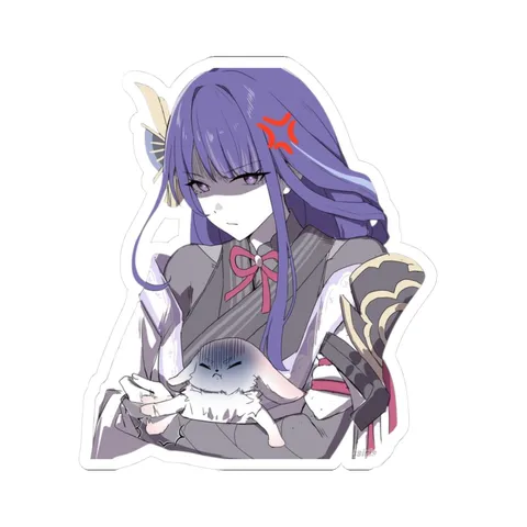 Raiden Shogun Angy — Kiss-Cut sticker