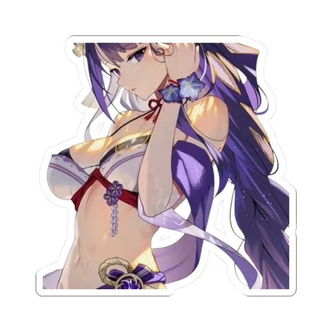 Raiden Shogun Bikini — Kiss-Cut sticker