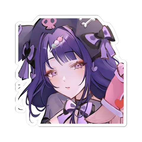 Raiden Shogun Cute — Kiss-Cut sticker