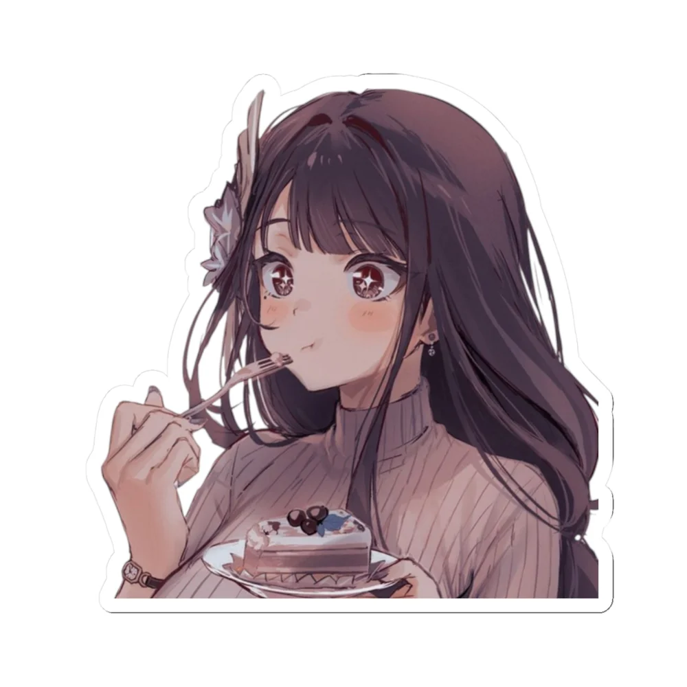 Raiden Shogun Eats Cake
